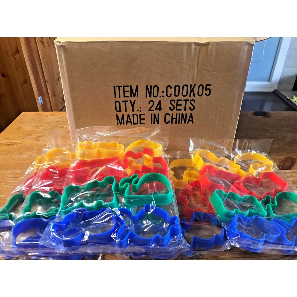 New Animal Cookie Cutter Set Wholesale Job Lot 21 Packages of 8 Animals Cutters